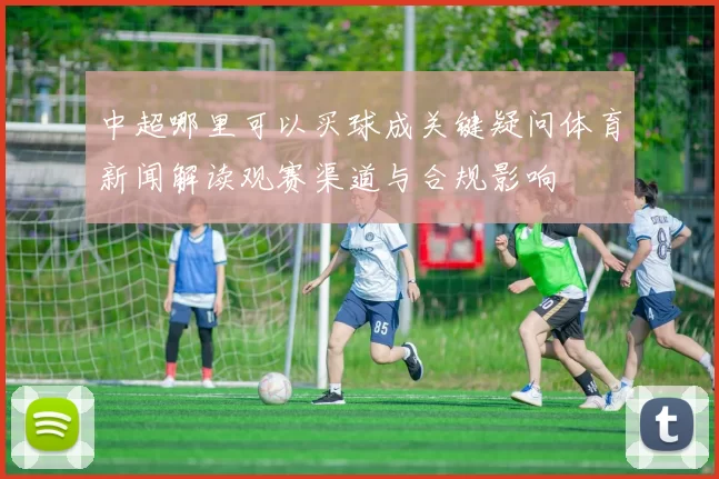 中超哪里可以买球成关键疑问体育新闻解读观赛渠道与合规影响