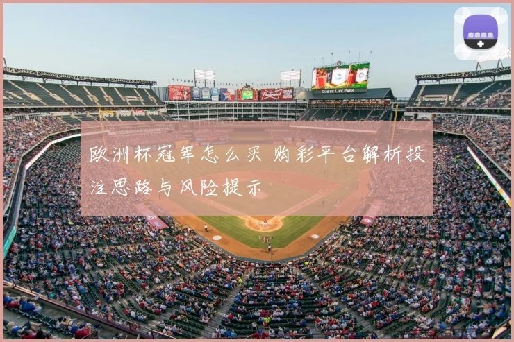 欧洲杯冠军怎么买 购彩平台解析投注思路与风险提示